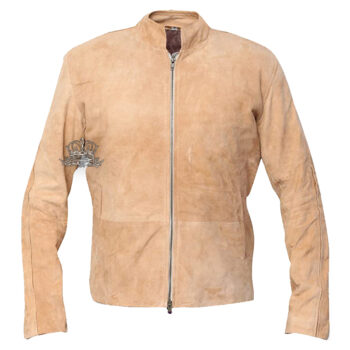 Morocco Fawn Leather Blouson Jacket