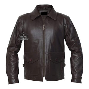 Bruiser Brown Leather Flight Jacket