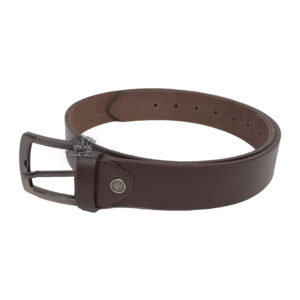 Men’s Dark Brown Leather Belt