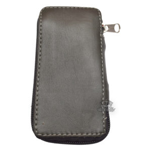 Black Leather Key Holder Pouch Wallet
