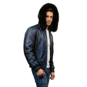 Men’s 8 Ball Leather Jacket