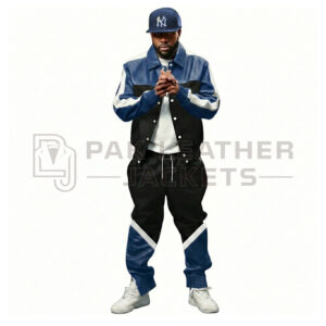 Men’s Blue & Black Tracksuit Set