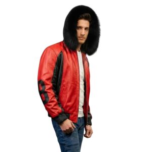 Men’s 8 Ball Leather Jacket