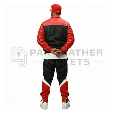 Men’s Red & Black Tracksuit Set
