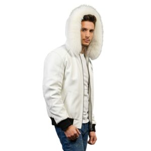 Men’s 8 Ball Leather Jacket