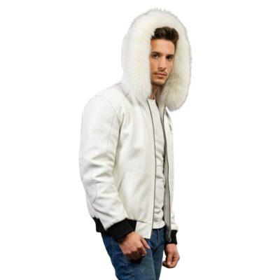 Men’s 8 Ball Leather Jacket