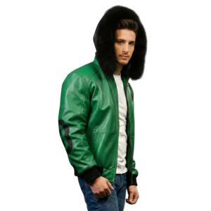 Men’s 8 Ball Leather Jacket