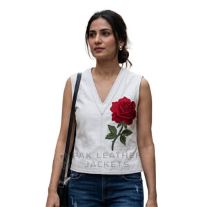 Women’s Leather Vest