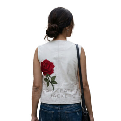 Women’s Leather Vest