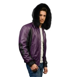 Men’s 8 Ball Leather Jacket