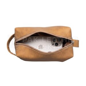 Leather Toiletry Bag