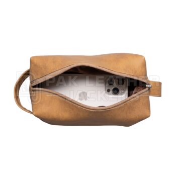 Leather Toiletry Bag